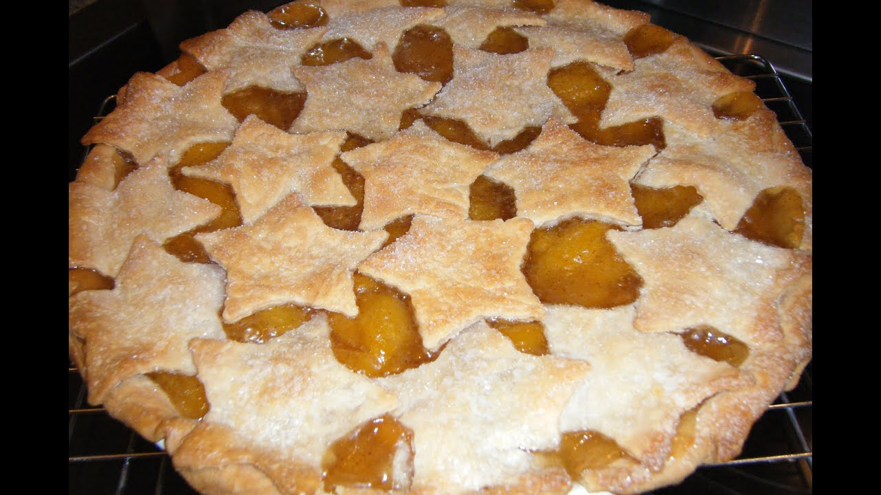 How to Make Peach Pie from Home-Canned Peaches