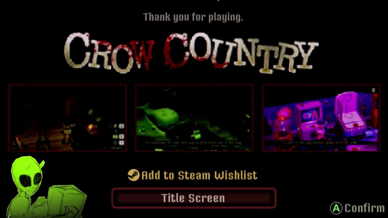Cawing at the Crow Country Demo~