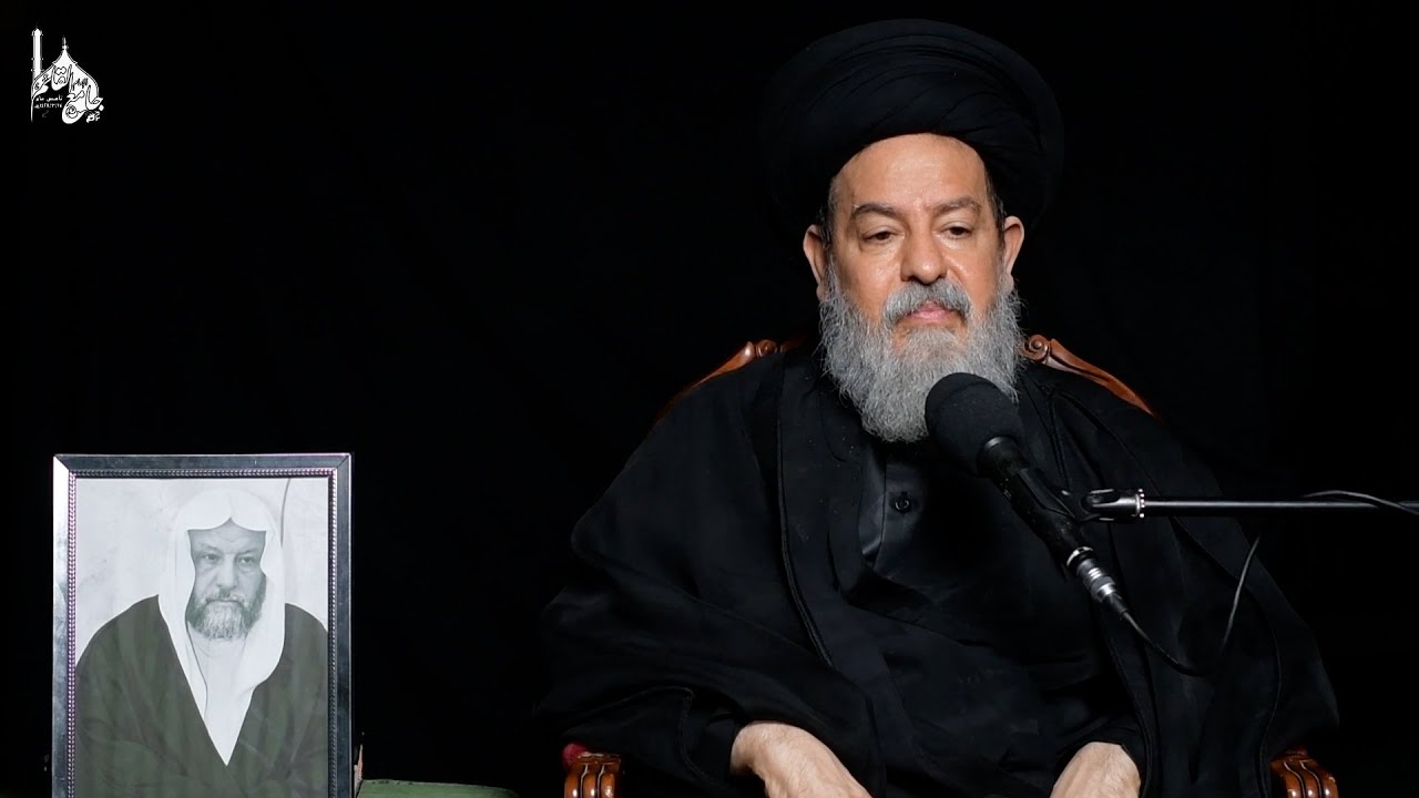 العلامة الحجة الموسوي مؤبنا سماحة الشيخ محمد الشهاب