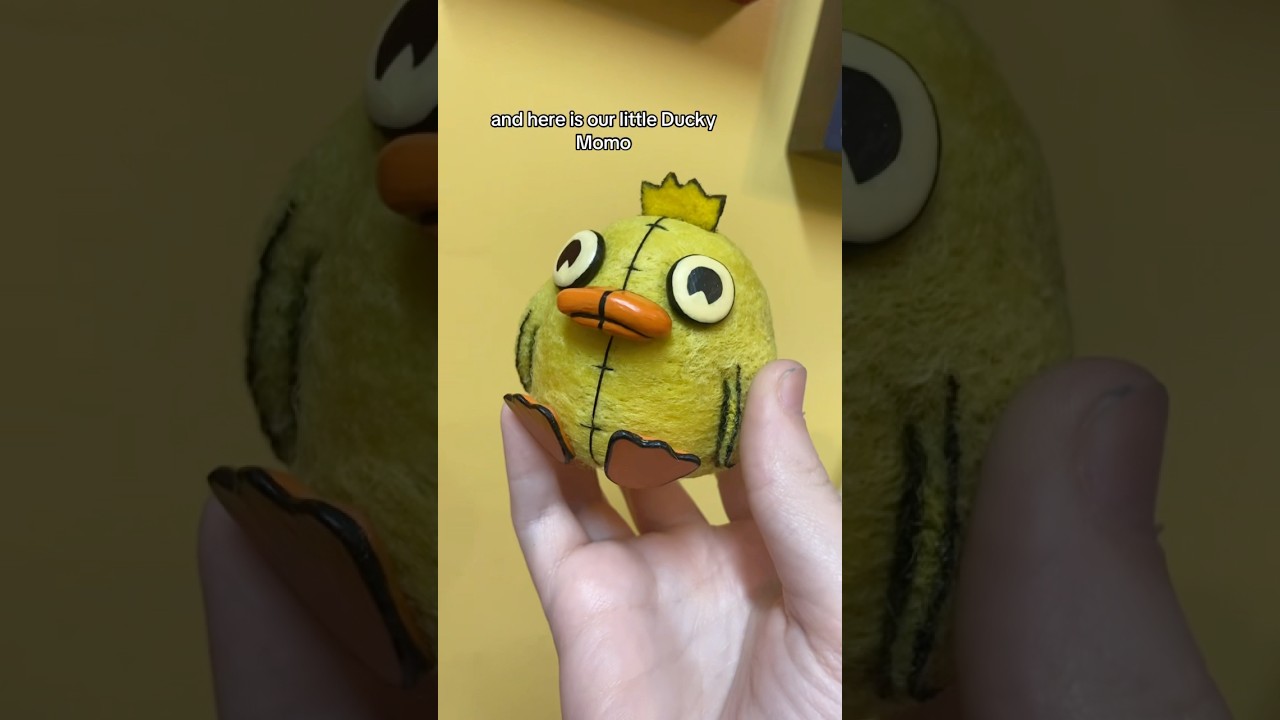 Making my own Ducky Momo from Phineas and Ferb #diy #2000s