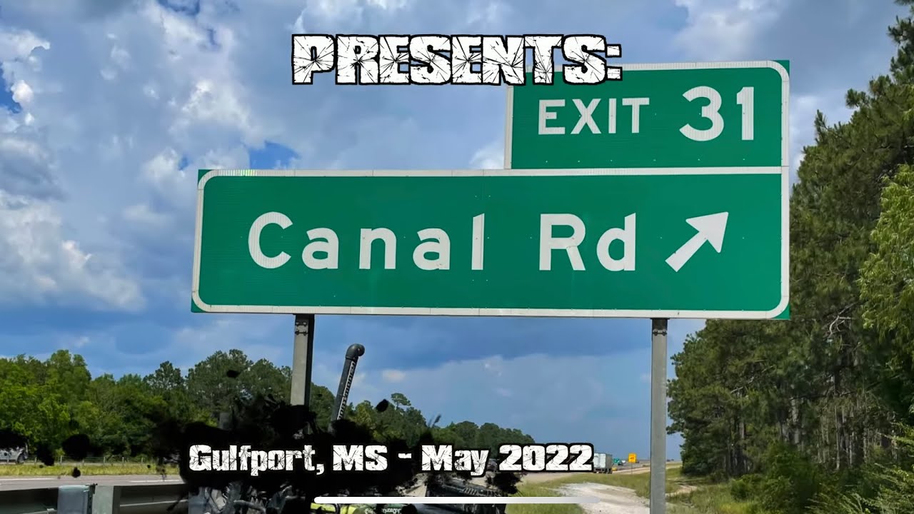 Riding with Hondaboats at Canal Rd in Gulfport MS May 2022!  4K