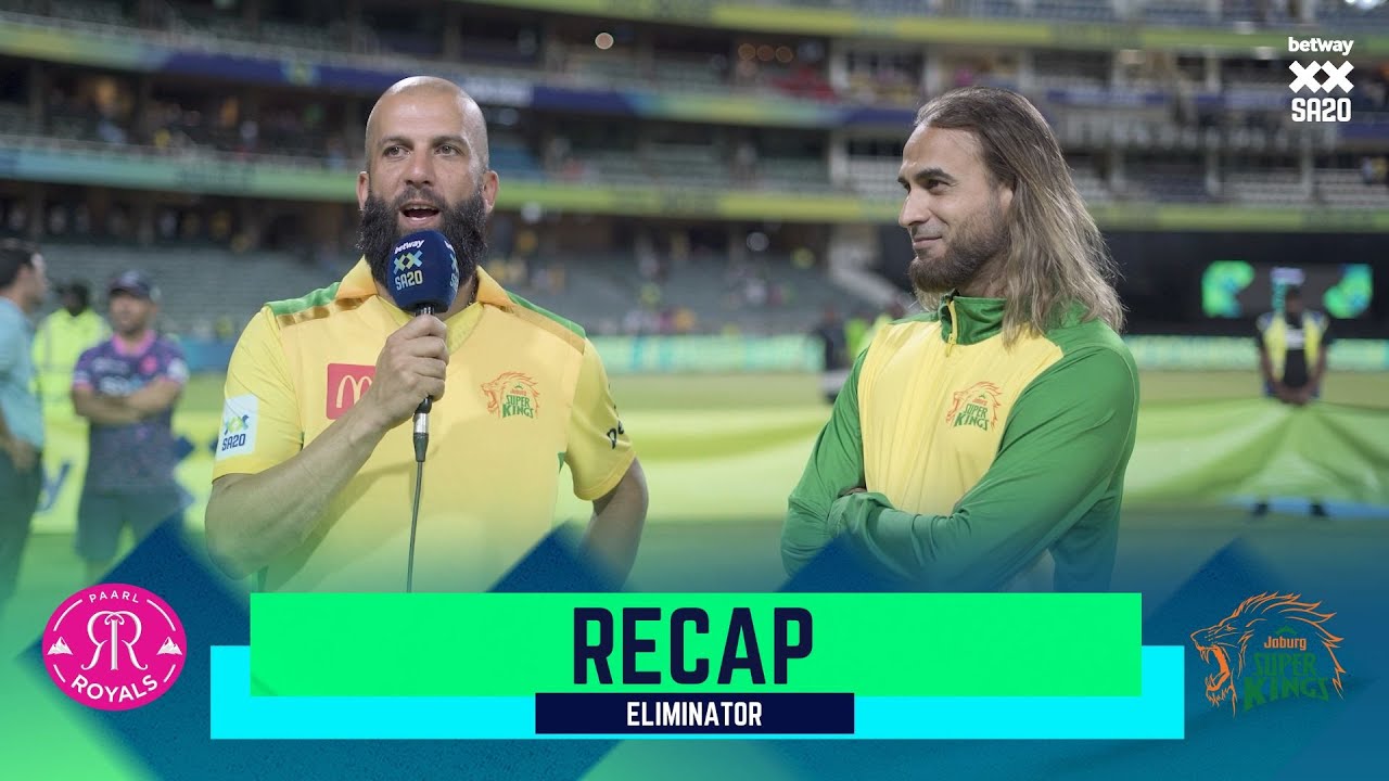 Moeen Ali Interviewing Imran Tahir on his catches | Match 32 Eliminator | Betway SA20