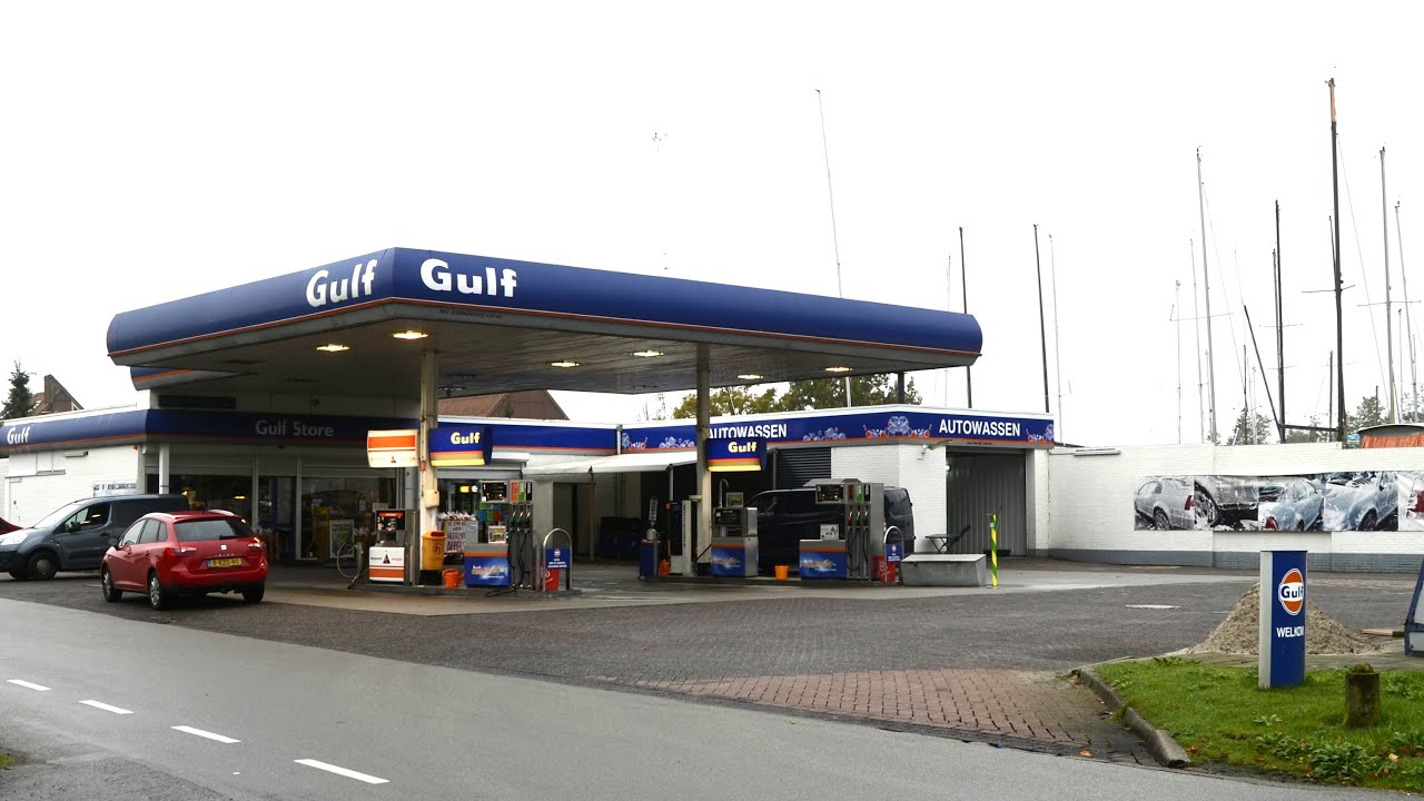 Gulf Jemie Servicestation Strand Nulde