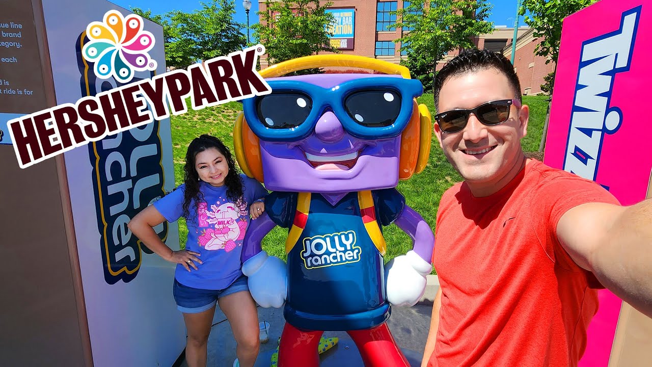 Наш первый визит в HERSHEYPARK и это было ПРЕКРАСНО!
