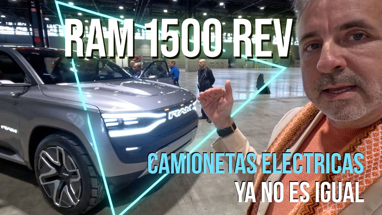 RAM REVOLUTION ELECTRICA • ¡Características locas y delicadas! Esto no es camioneta