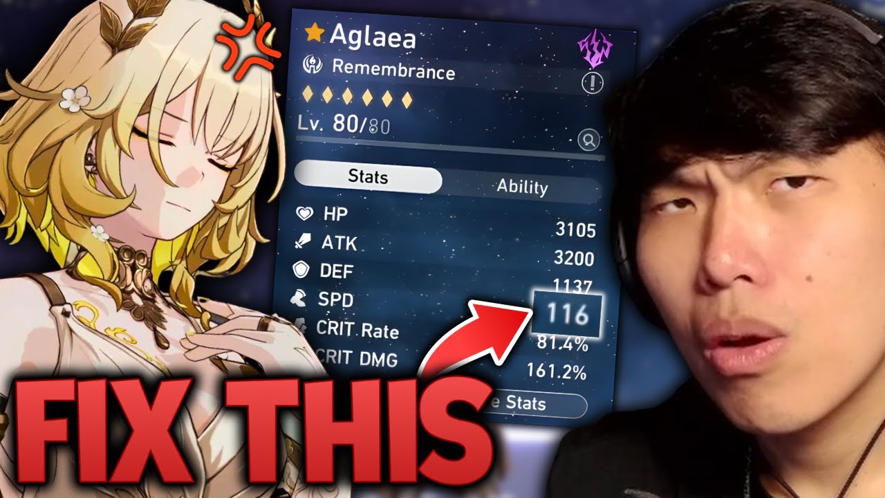 How To Fix Aglaea | Honkai: Star Rail Account Review