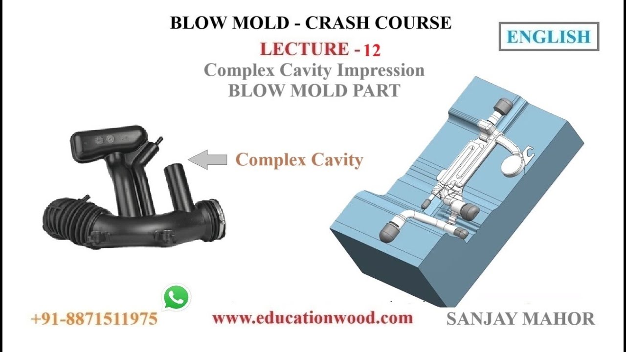 L-12 Complex Cavity Impression for BLOW PART