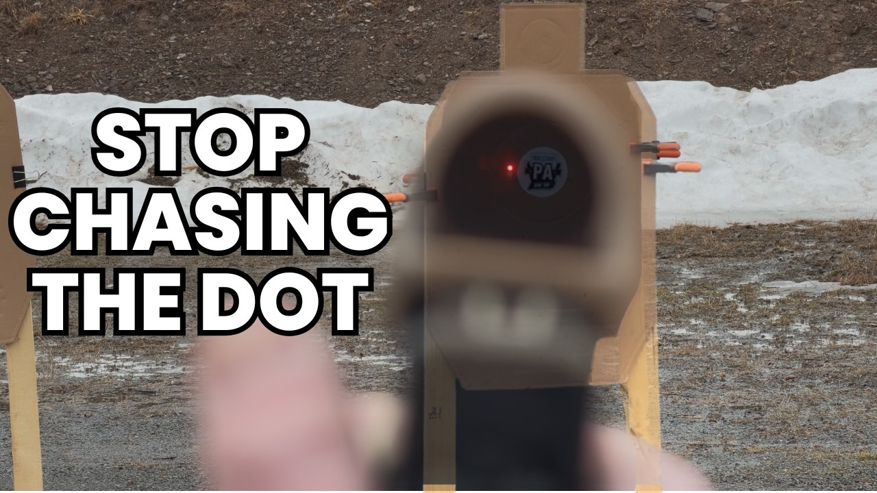 Red Dot Target Focus Training (Stop Fishing for the Dot)