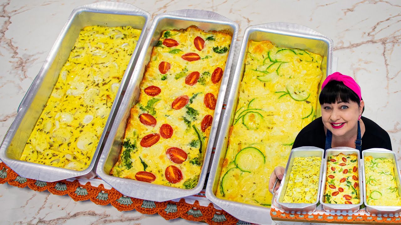 QUICHE SEM MASSA: 3 OPÇÕES DE SABORES DESSA RECEITA FÁCIL E DELICIOSA QUE VAI TE SURPREENDER!