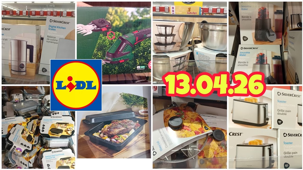 LIDL BAZAR 🛒 ❤️  TODO EN COCINA, SARTENES, BATIDORAS, BANDEJAS HORNO... 13.04.26