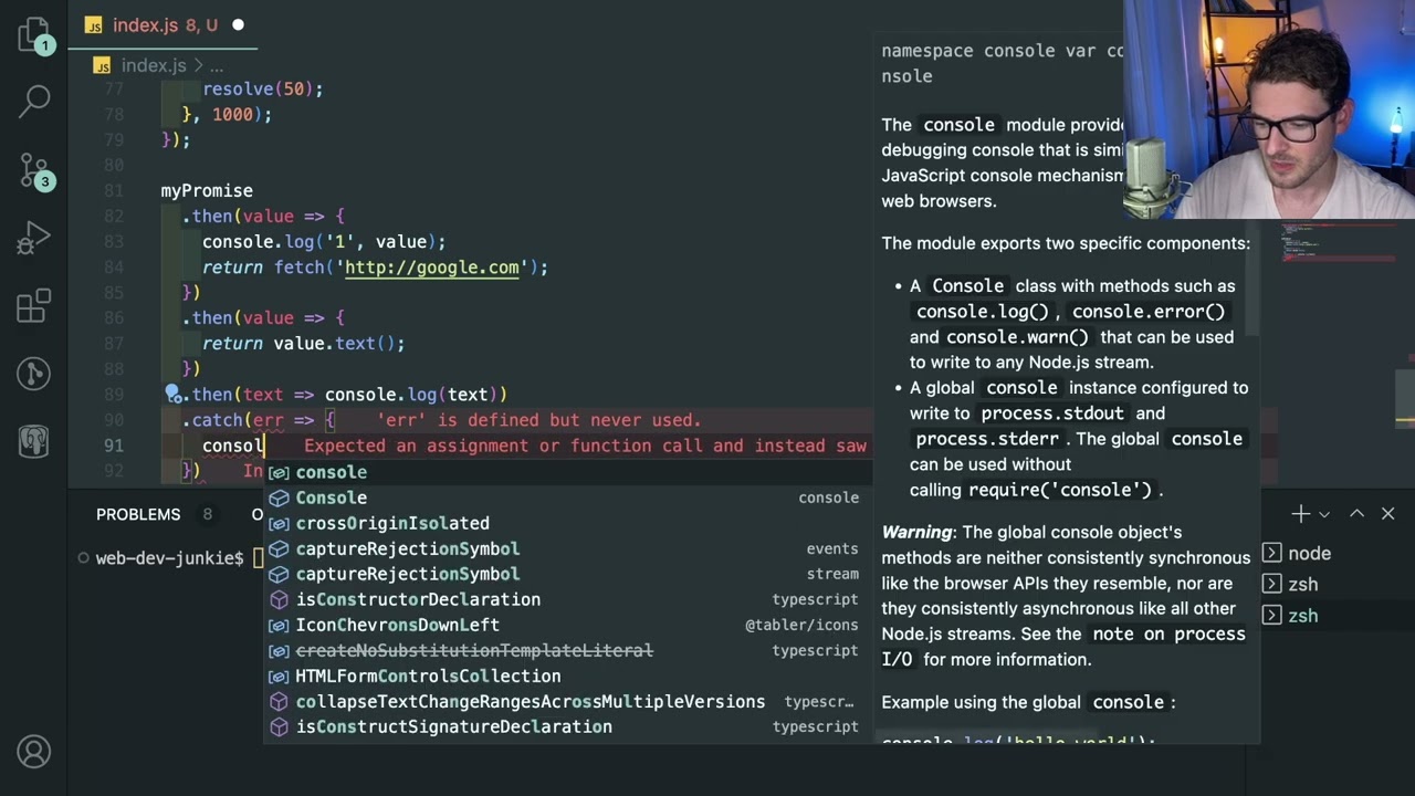 The last video on javascript promises you'll ever need to watch