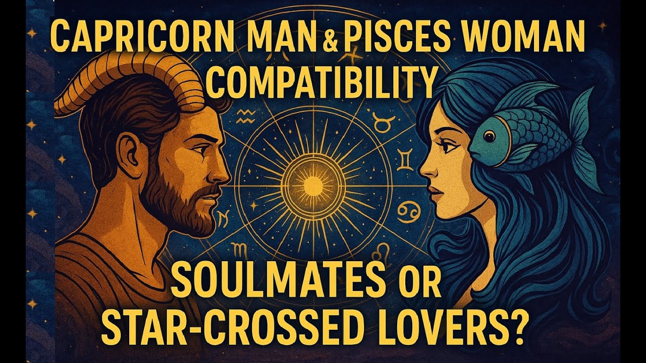 Capricorn Man & Pisces Woman Compatibility: Soulmates or Star-Crossed Lovers?