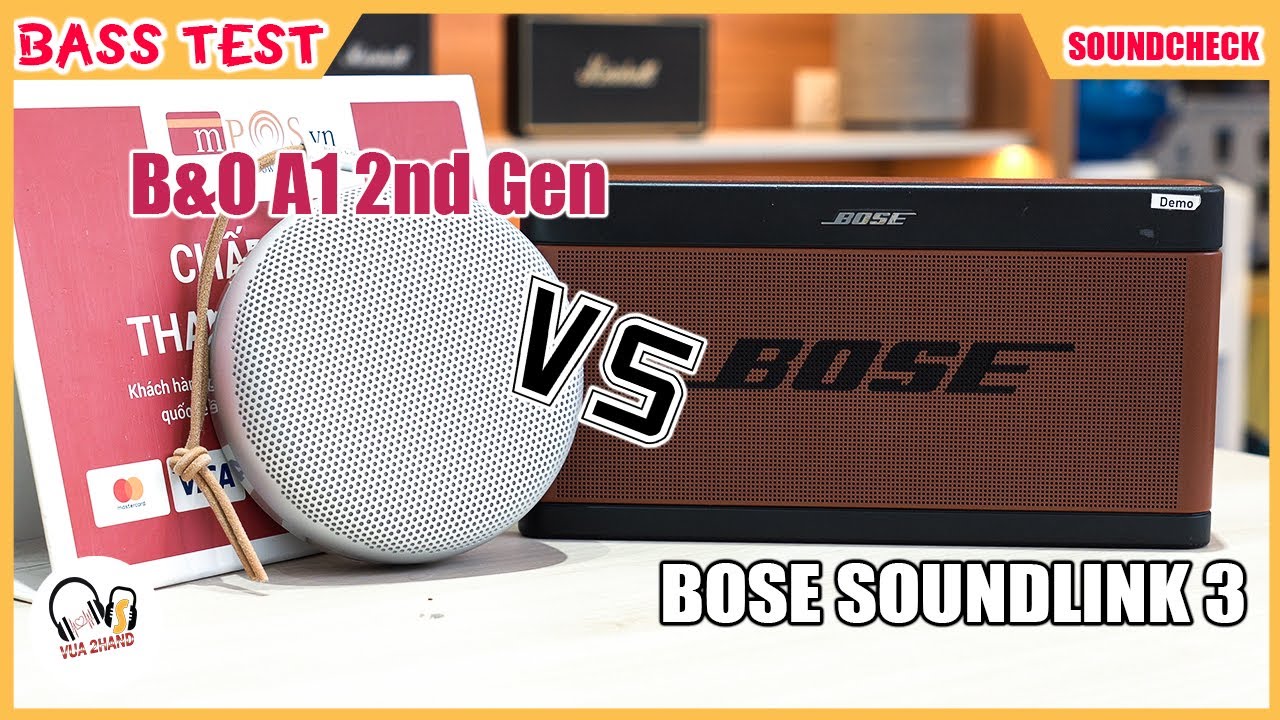 B&O A1 2nd Gen & BOSE SOUNDLINK 3 l Who win ?!!