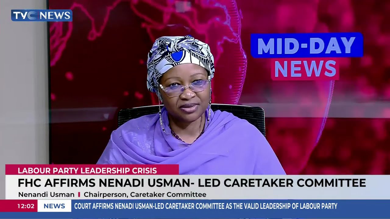 FHC Affirms Nenadi Usman-Led Caretaker Committee As Valid Leadership Of LP