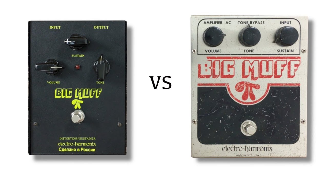 EHX Russian Big Muff vs 1978 Big Muff