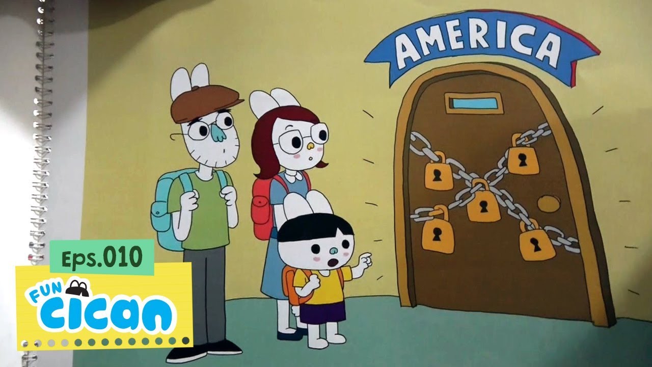 Cican Mencari 5 Kunci untuk ke Amerika - Dongeng Spontan with @MasWaditya