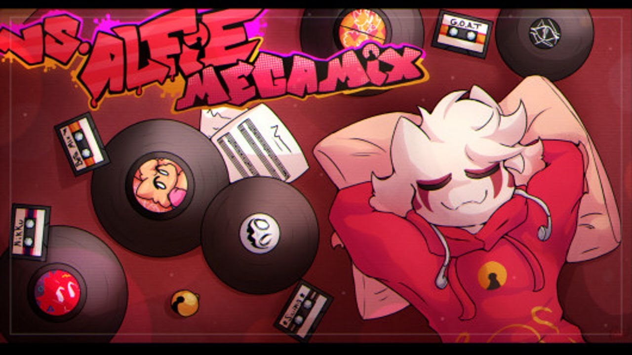 Friday Night Funkin' - Vs Alfie Megamix (FNF MODS)