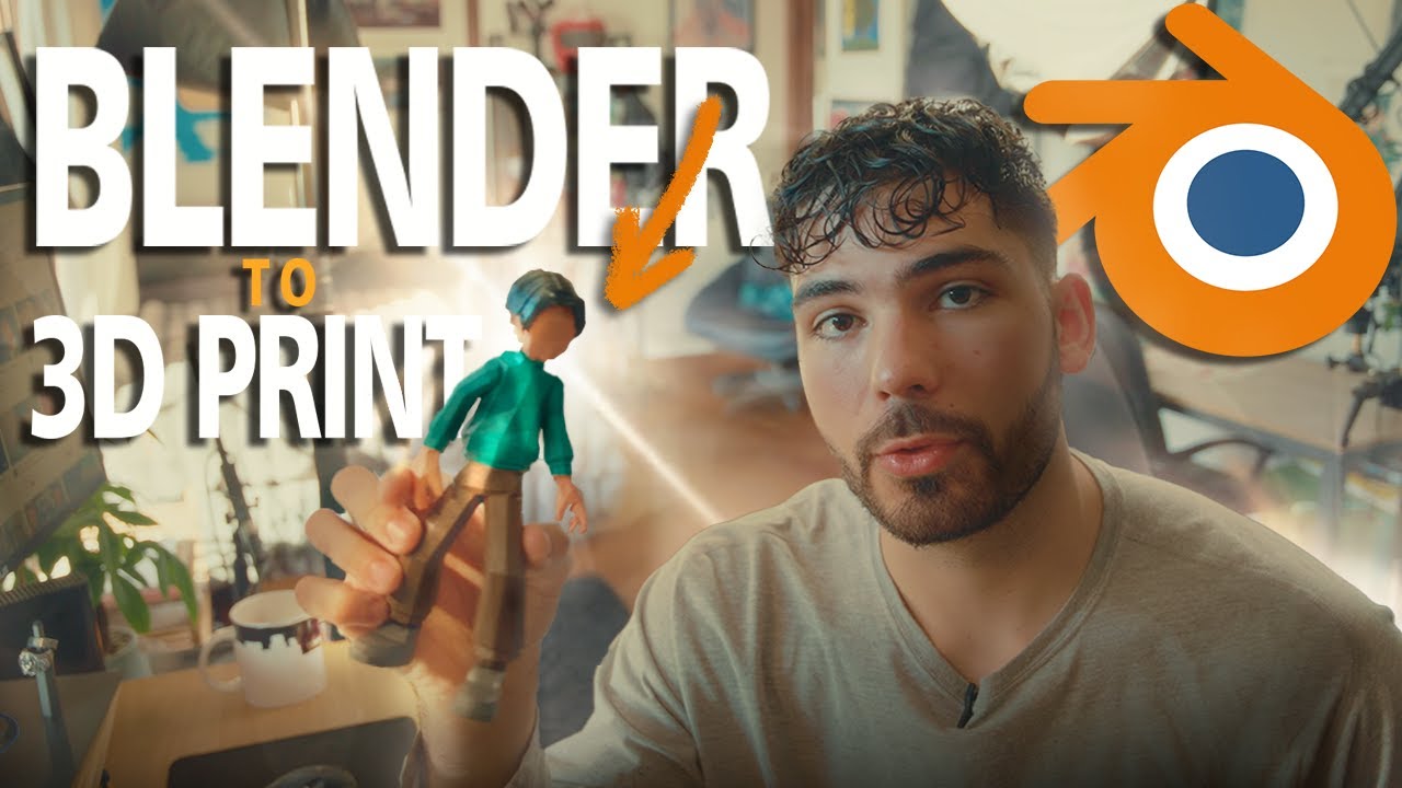 How I Made A Custom ART TOY - 3D Printing, Blender, Design Process