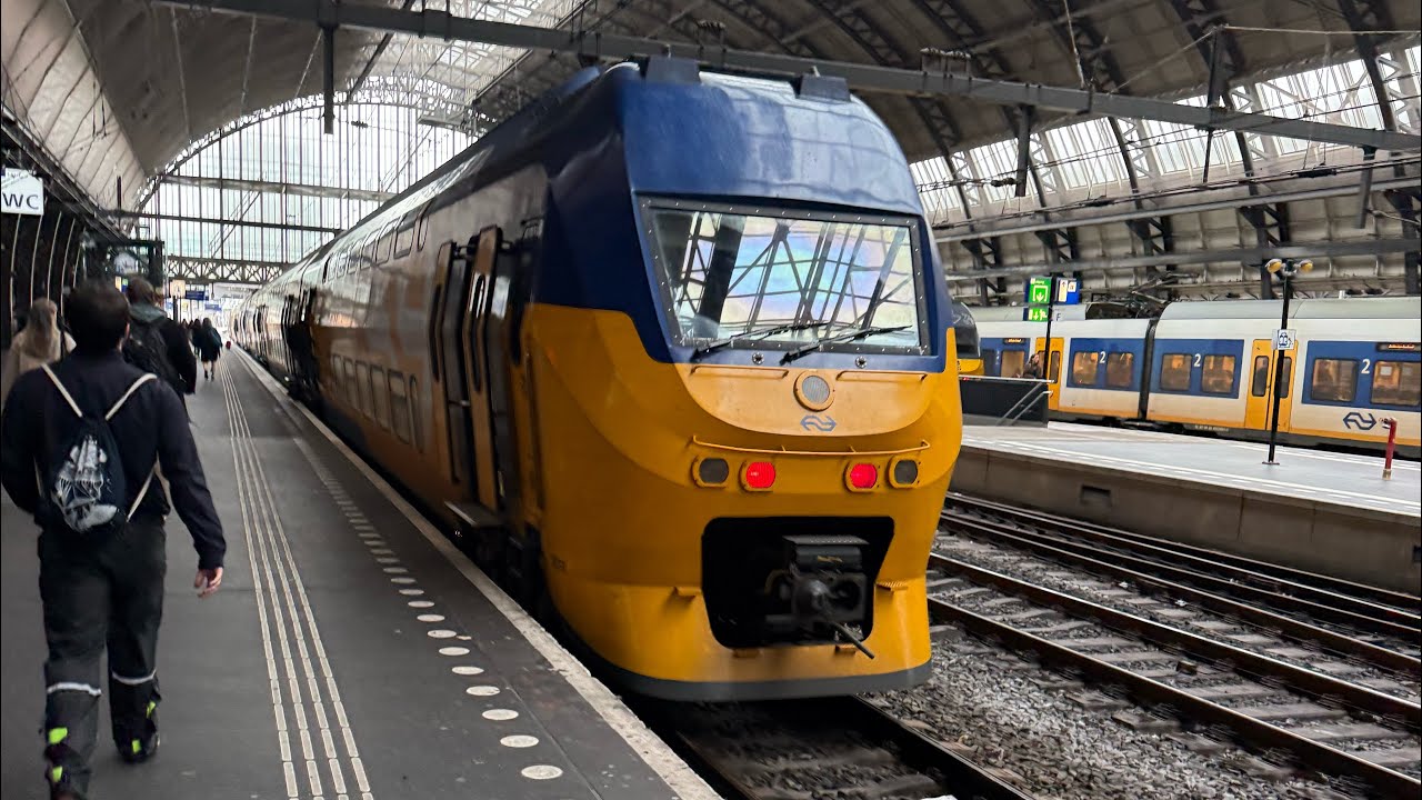 Mit dem VRIM der NS als IC 2157 von Amsterdam Centraal nach Den Haag Centraal