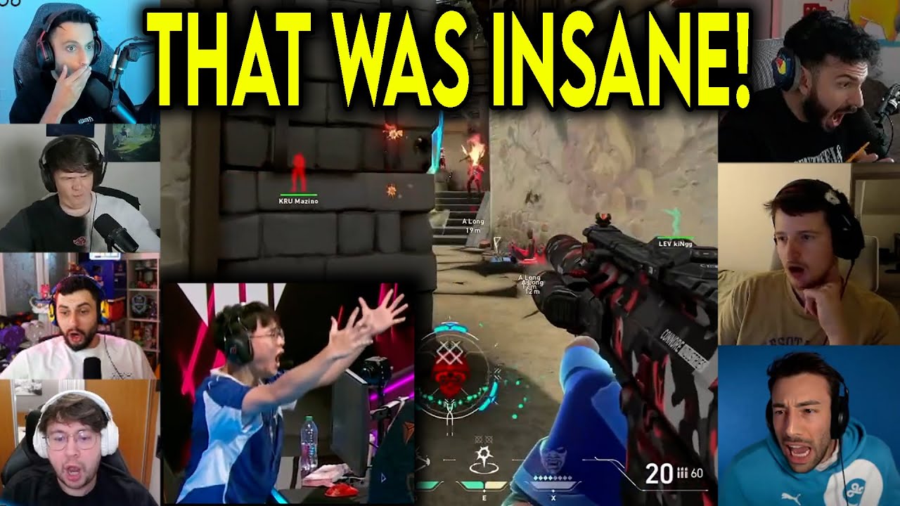 Valorant Streamers Reacts To LEV Sato CRAZY 4k Against KRU In VCT