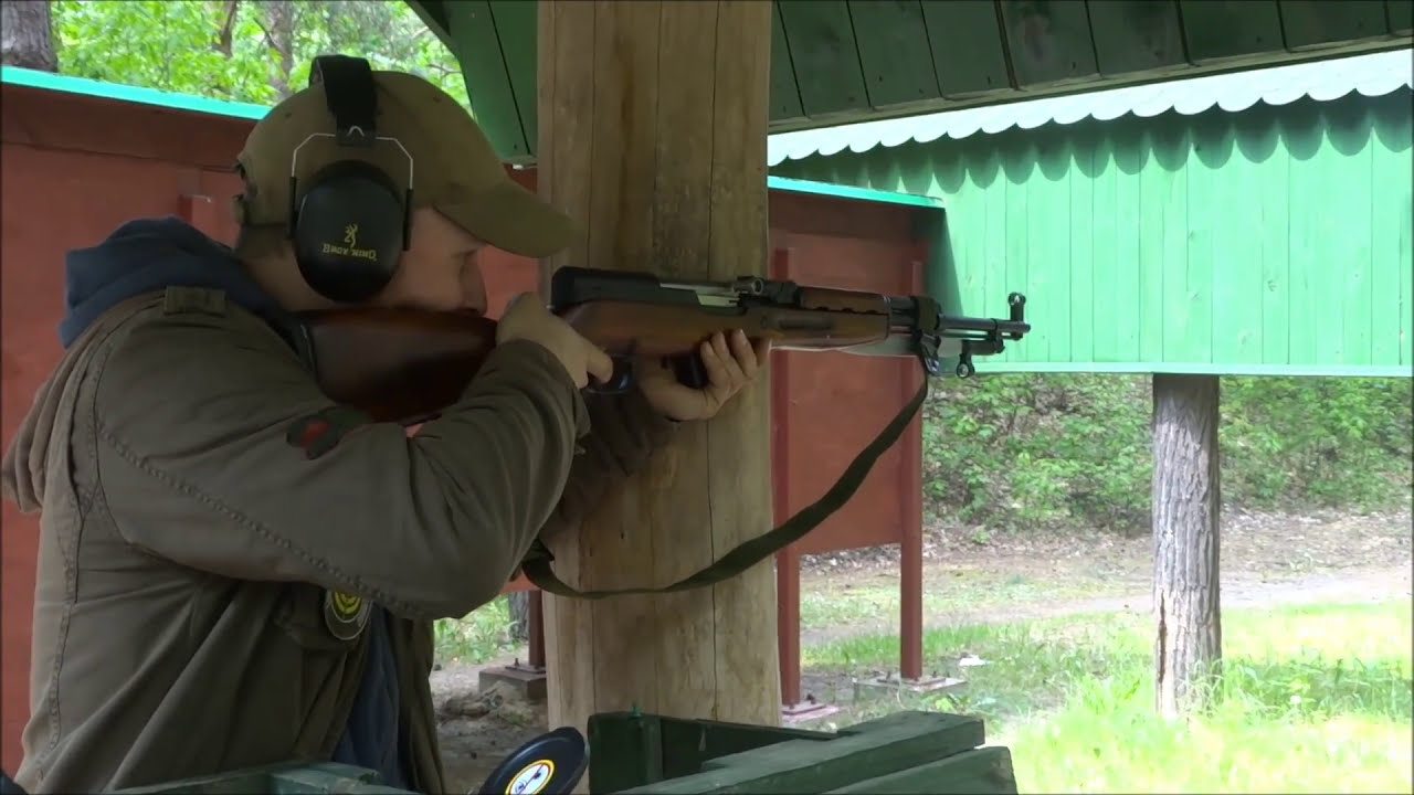 SKS 7,62x39mm pierwsze strzelanie #firstshoot #sks #hobby #strzelanie #strzelectwo