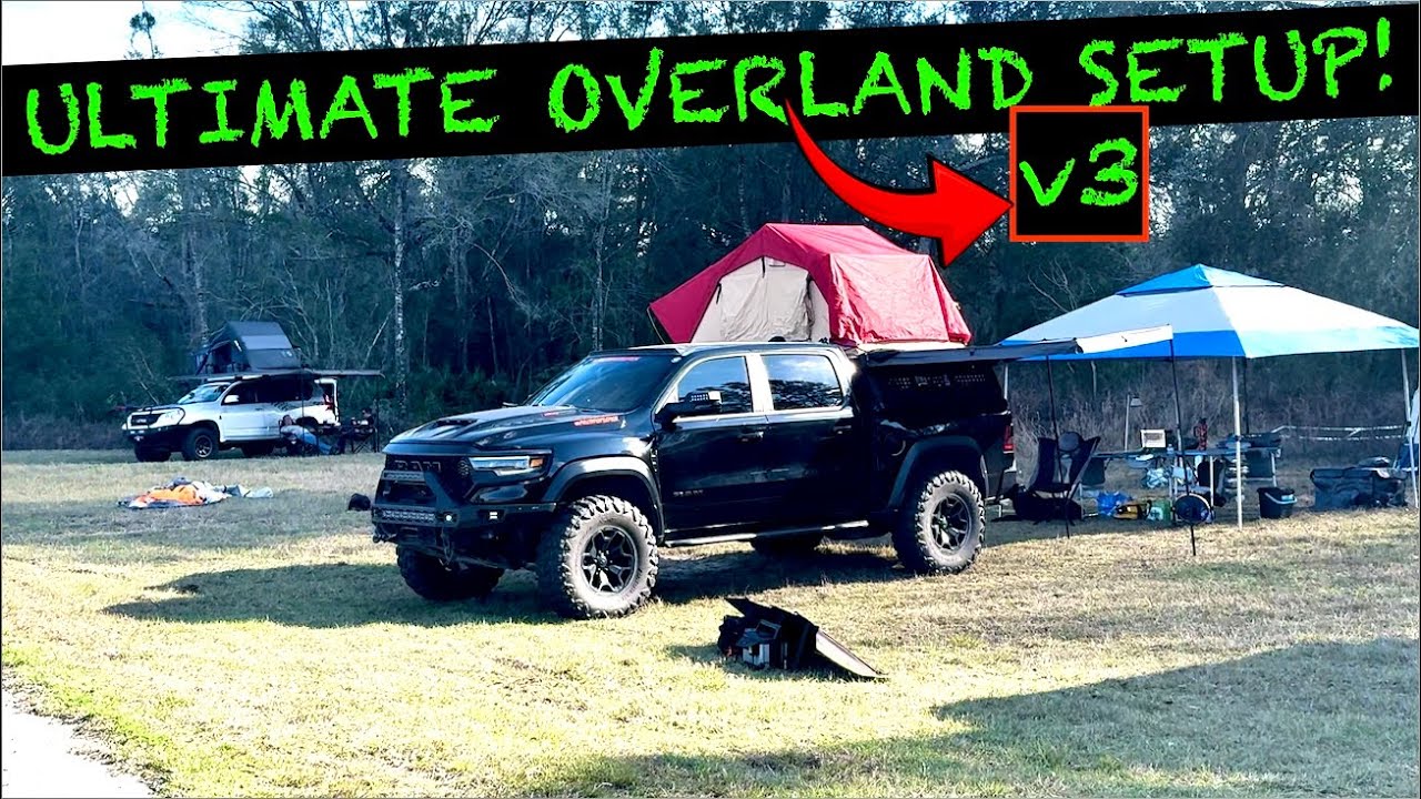 🔥 ULTIMATE NO-TRAILER Overland Camping SETUP v3.0 | Full Tour | SAVE EXPO 2025 🔥
