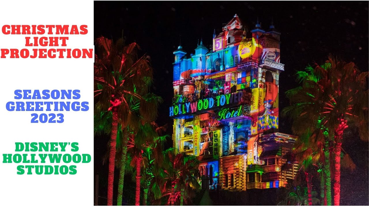 Sunset Seasons Greetings | Disney's Hollywood Studios