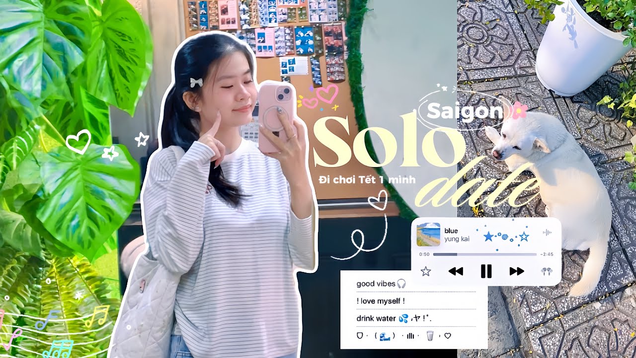 Đi chơi Tết một mình 🧧- Dạo phố, ăn ngon và tâm sự mỏng