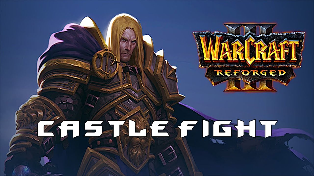 Банда играет в кастомки Warcraft #32 [Castle Fight]