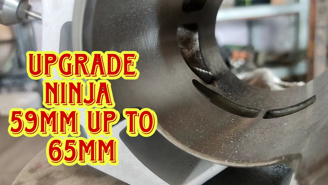 Upgrade mesin ninja r up to 65mm uma racing