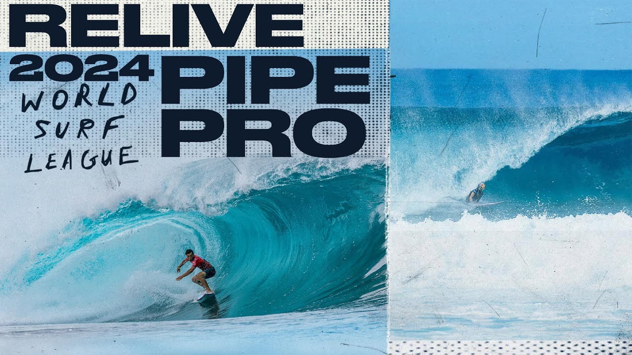 🔴 RELIVE 2024 Lexus Pipe Pro Finals Day - North Shore Heavies Throw Down, Women Change History