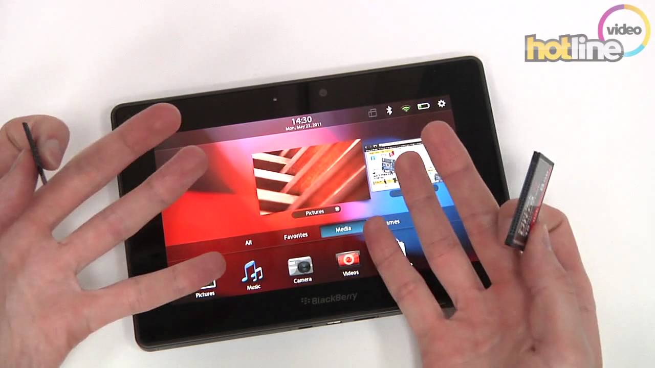 Обзор Blackberry Playbook
