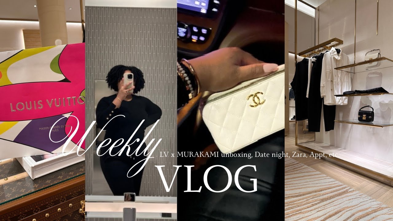 weekly vlog: louis vuitton x murakami order finally! date night, shopping, appts. etc | KAYLAN ALEX
