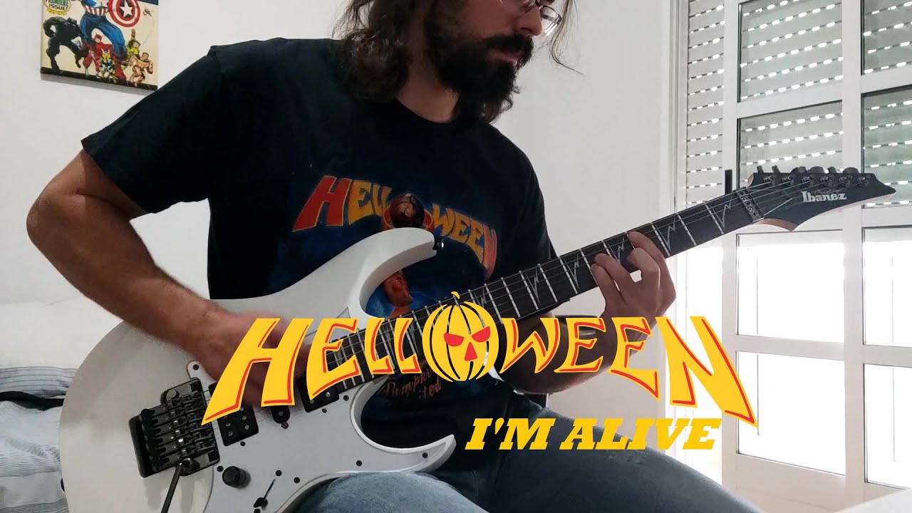 Helloween - I'm alive (guitar cover)