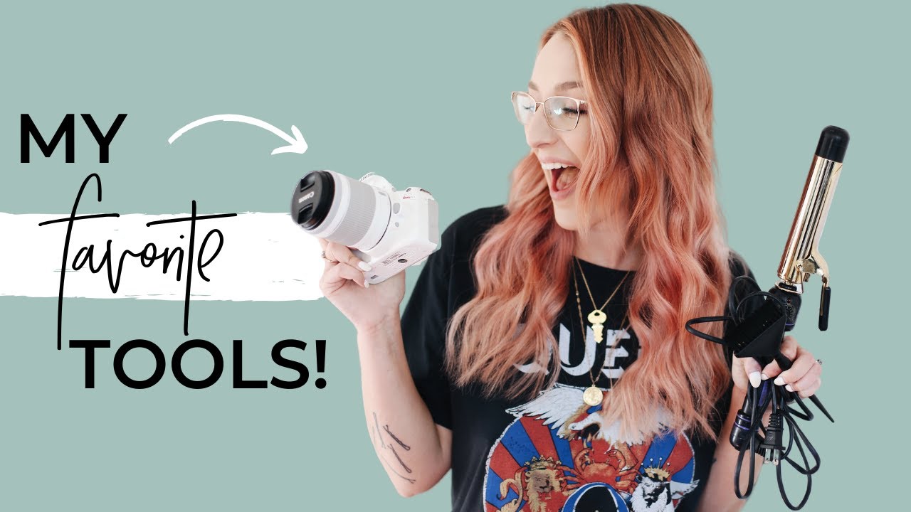 14 Tools every hairstylist NEEDS ✂  My favorite tools (shears, blow dryer, etc) + salon must haves!