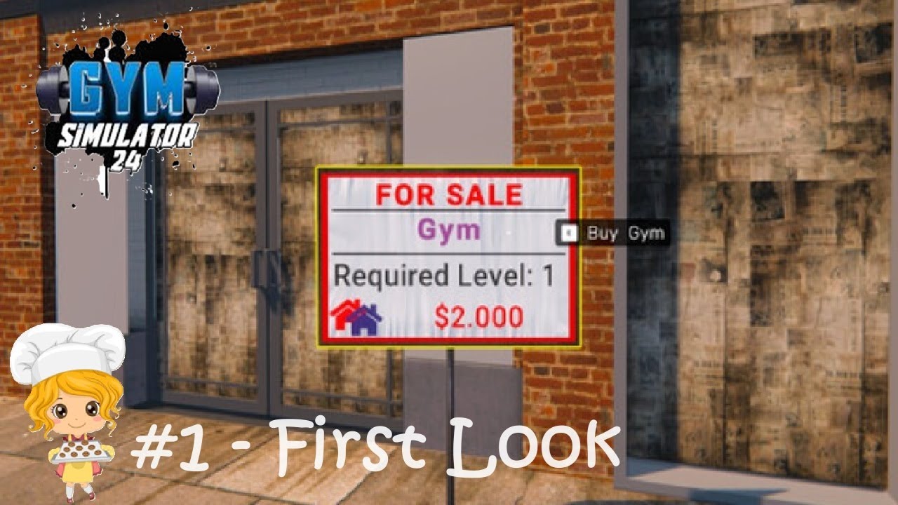 Gym Simulator 24 - First Look - Ep1 - No Commentary