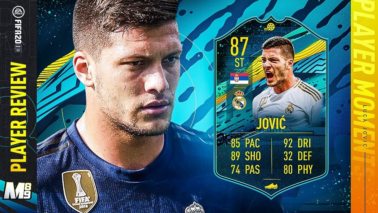 MOMENTS JOVIC PLAYER REVIEW | 87 MOMENTS JOVIC WORTH IT? | FIFA 20 Ultimate Team