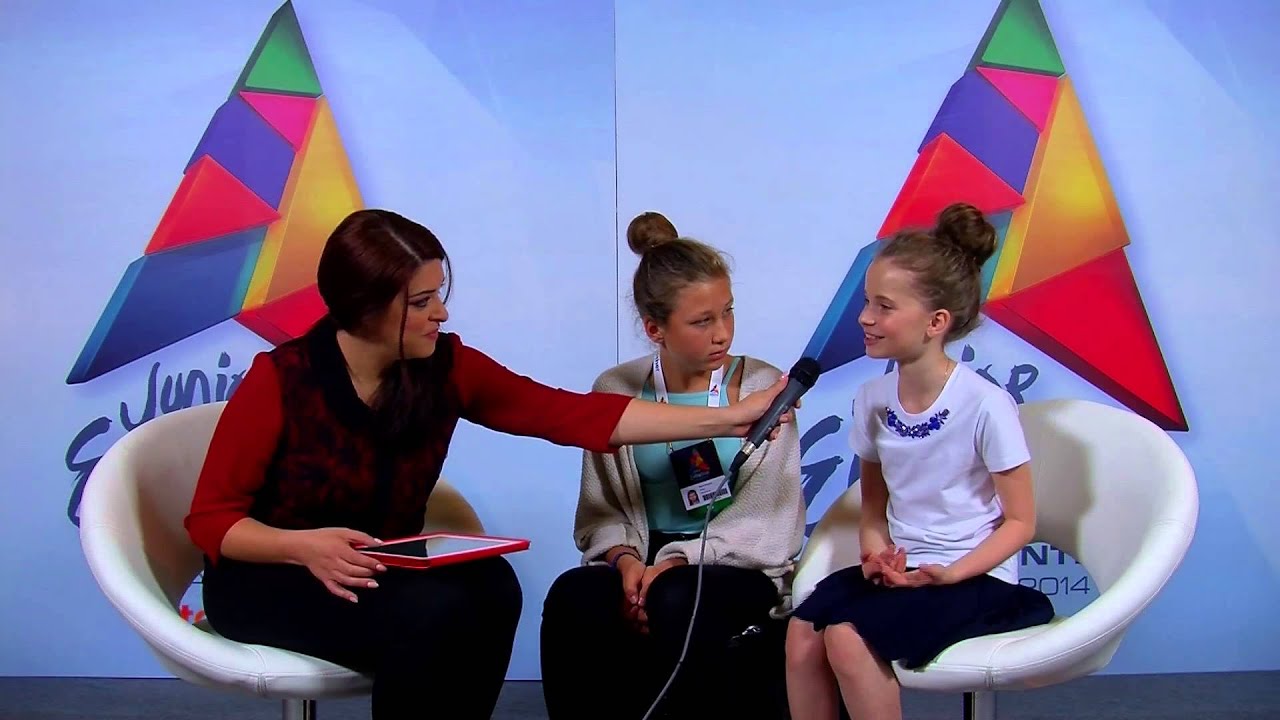 JESC 2014 RUSSIA 1st Interview by tvm.com.mt