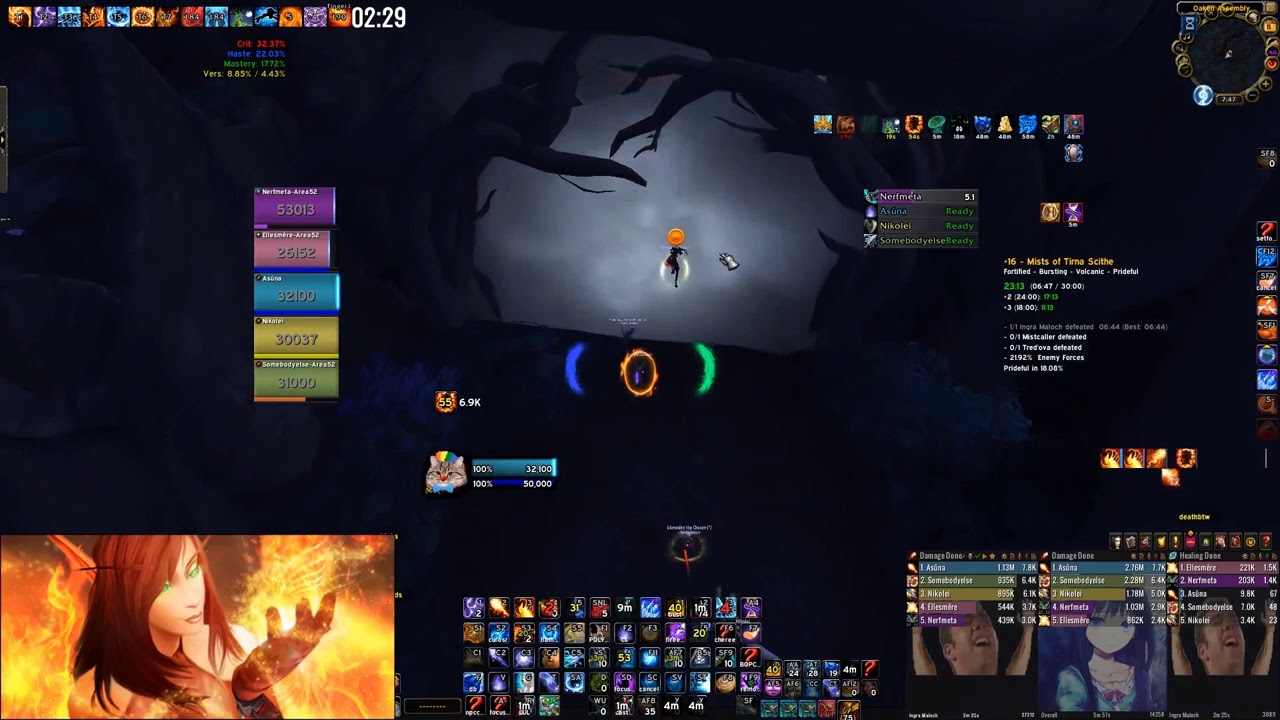 + 16 Mists Fire Mage Commentary + VoD review