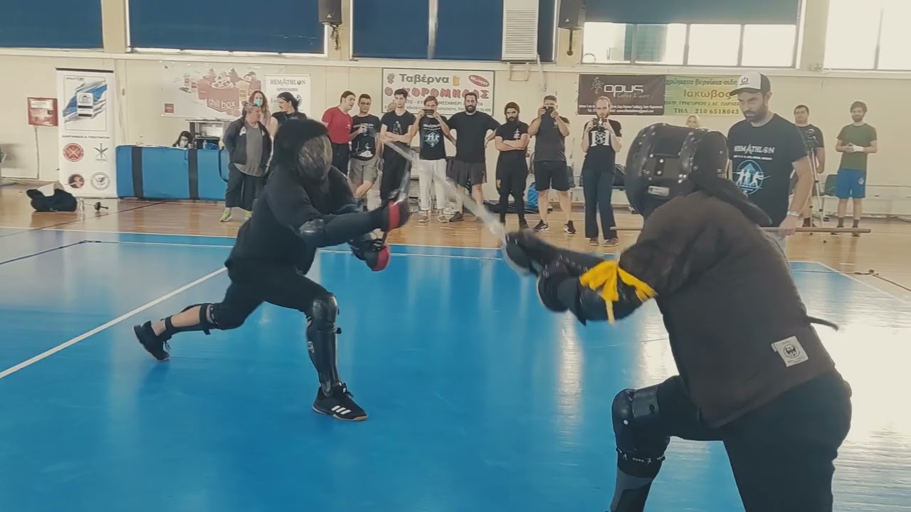My (first) longsword fight with Martin Fabian