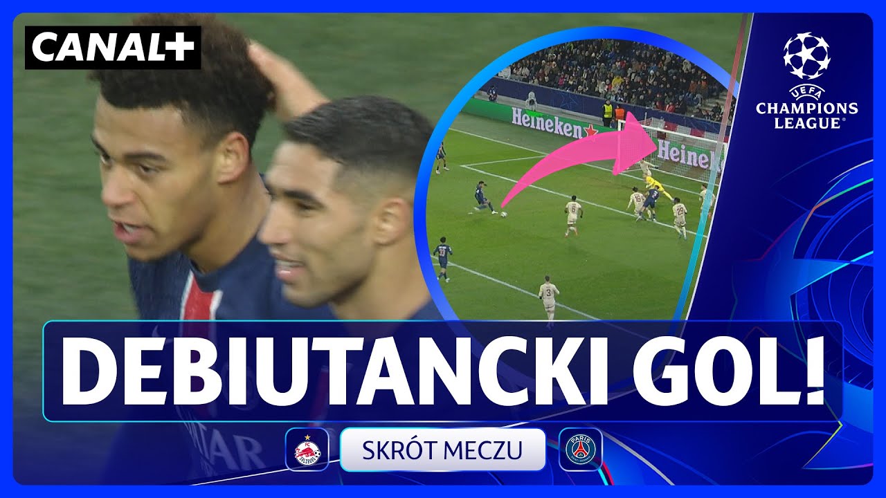 BRUTALNA LEKCJA FUTBOLU! SALZBURG - PSG, SKR&Oacute;T MECZU