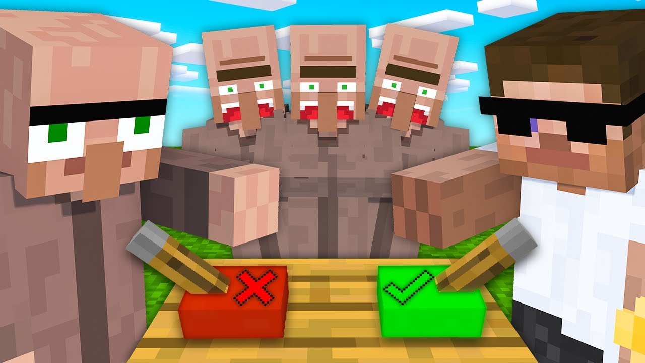 Who will Choose Correct LEVER in Minecraft..
