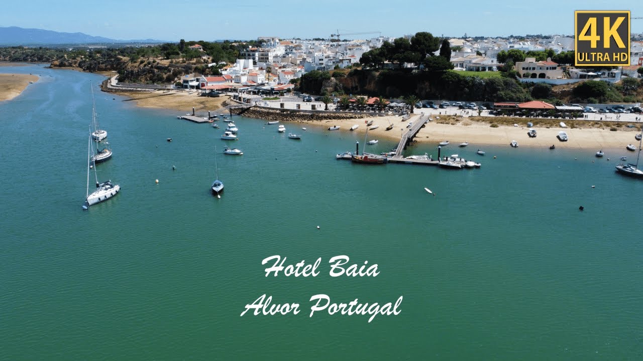 Alvor Baia hotel,drone footage with a few menus from the local restaurants