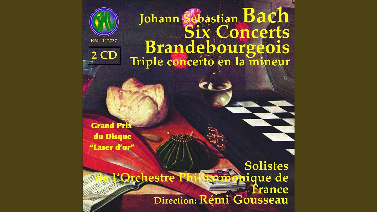 Brandenburg Concerto No. 3 in G Major, BWV 1048 (Full)