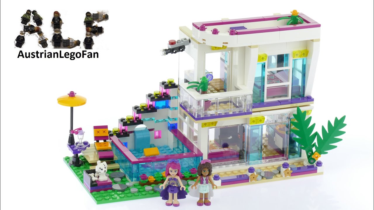 Lego Friends 41135 Livi's Pop Star House  - Lego Speed Build Review