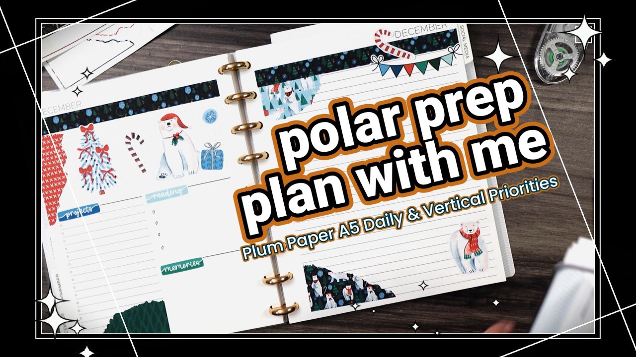 Winter Weekly PLAN WITH ME | Ft. Plum Paper and HanCanPlan