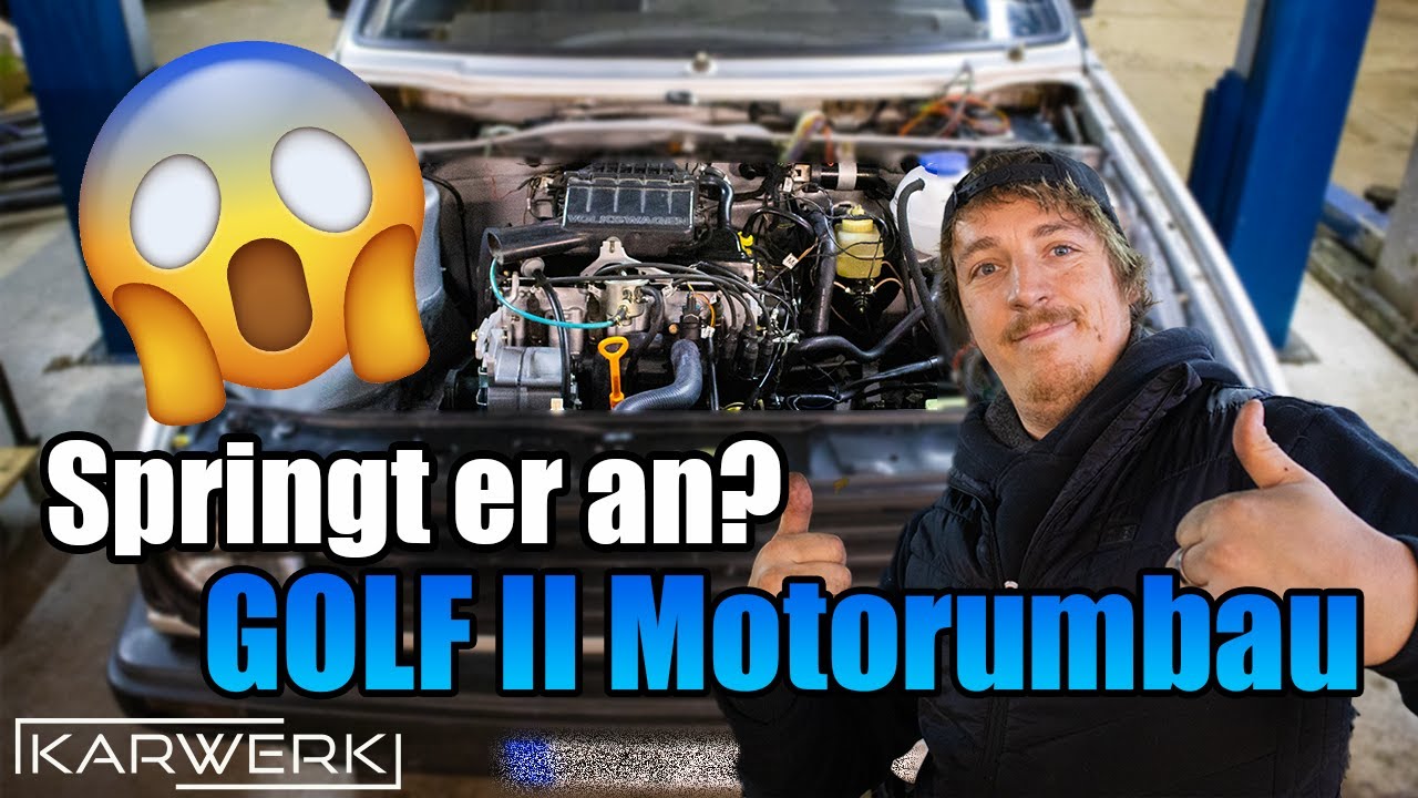 KARWERK | Springt er nach dem Umbau an? | Golf II Projekt