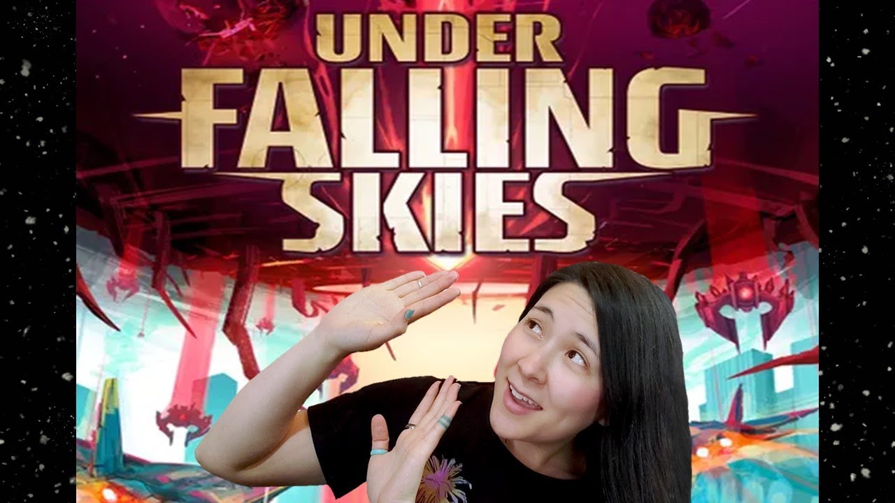 THE SKY IS FALLING!!!! Under Falling Skies Solo PaRTy (Playthrough and Review/Tutorial... yup!) 🌃🛸