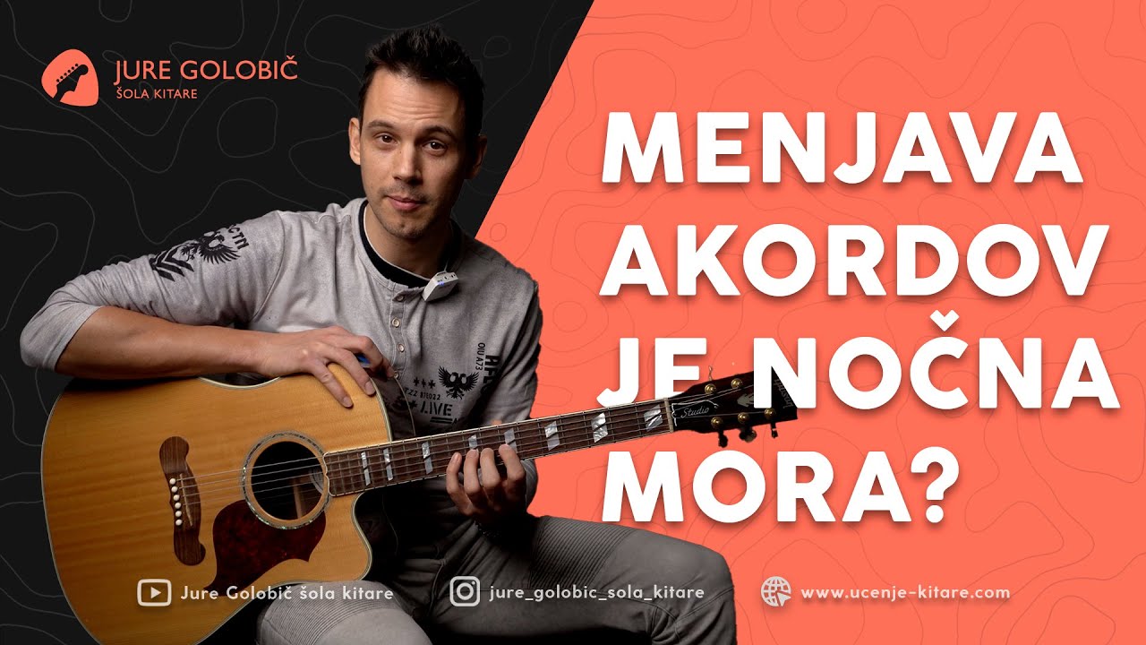 Izboljšaj menjavo akordov s to vajo
