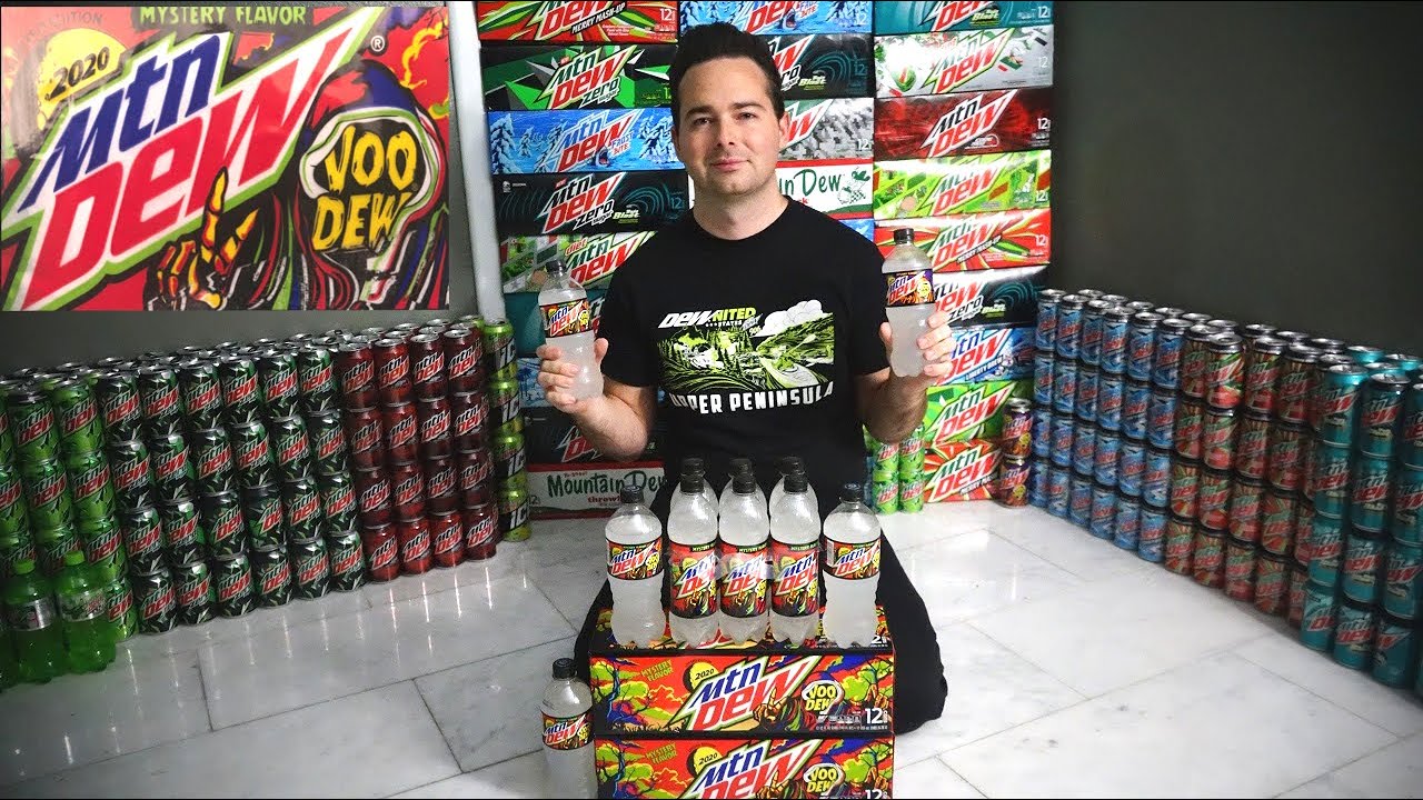MOUNTAIN DEW VOODEW 2 MYSTERY FLAVOR 2020!